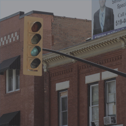 Street Lights, Traffic Lights and Street Signs